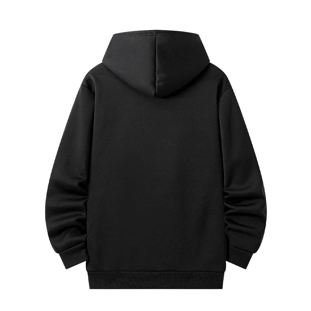 Men's Women's Hoodies Casual Hoodies Sweatshirts Spring Autumn Thick Long Sleeve Tops Men Solid Color Hoodie Sweatshirt Male