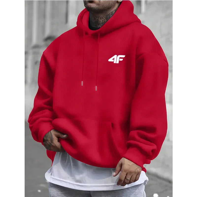 Men's Trendy Hoodie 4F  Sweatshirts All Season Daily Casual Sports Hoody Home Outdoor Comfort Gym Fitness Hoodies Men's Clothes