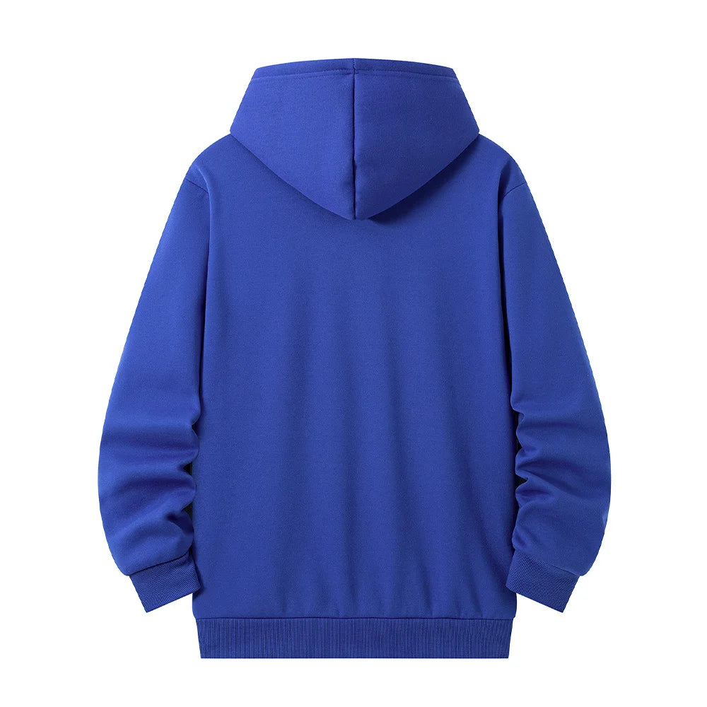 Men's Women's Hoodies Casual Hoodies Sweatshirts Spring Autumn Thick Long Sleeve Tops Men Solid Color Hoodie Sweatshirt Male