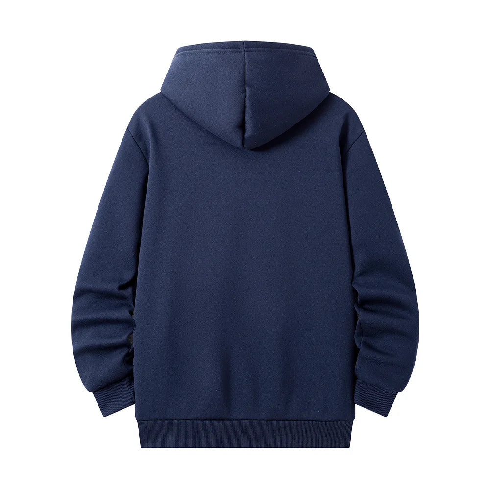 Men's Women's Hoodies Casual Hoodies Sweatshirts Spring Autumn Thick Long Sleeve Tops Men Solid Color Hoodie Sweatshirt Male