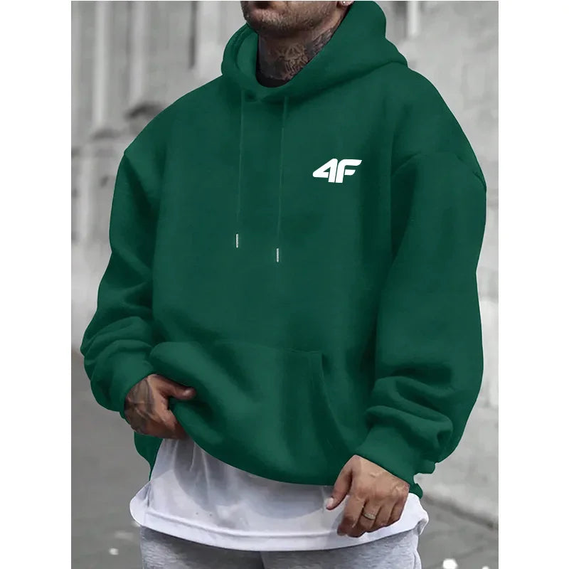Men's Trendy Hoodie 4F  Sweatshirts All Season Daily Casual Sports Hoody Home Outdoor Comfort Gym Fitness Hoodies Men's Clothes
