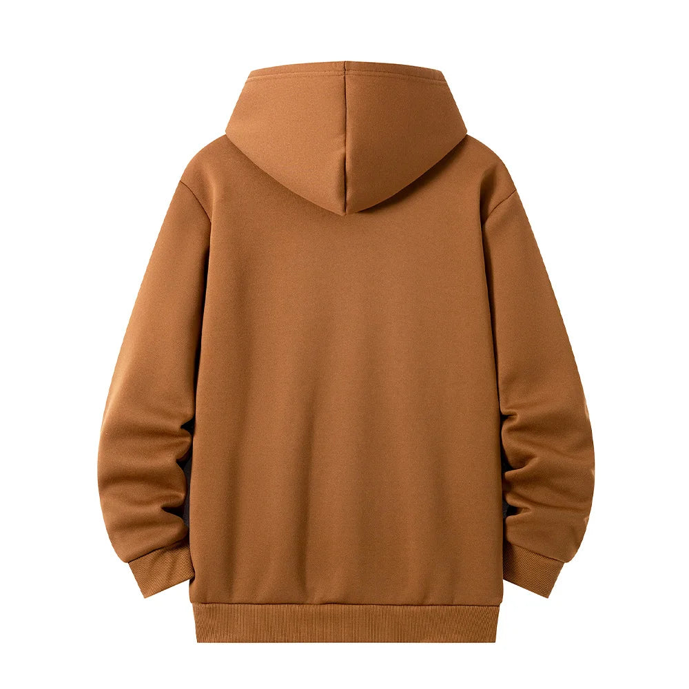 Men's Women's Hoodies Casual Hoodies Sweatshirts Spring Autumn Thick Long Sleeve Tops Men Solid Color Hoodie Sweatshirt Male