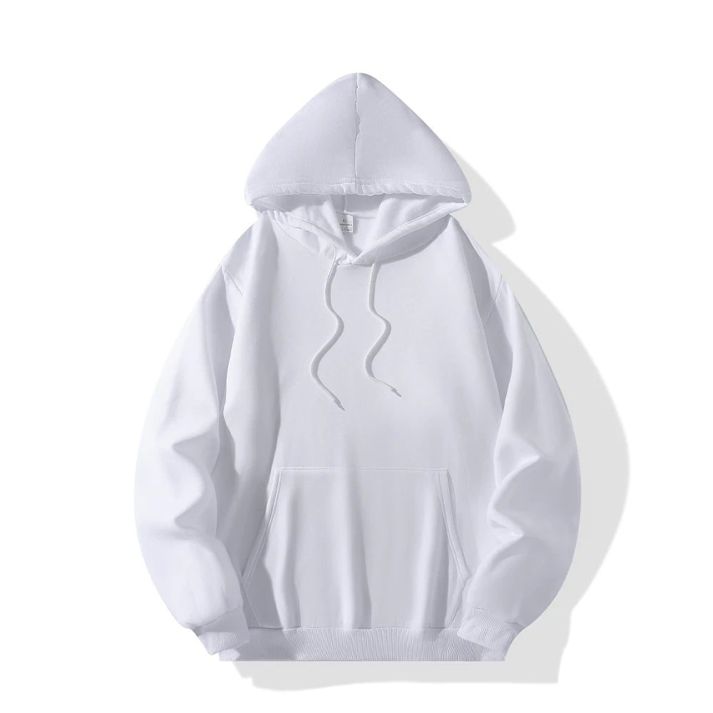 Men's Hoodies Women Pullover Spring Autumn Warm Casual Hoodie Sweatshirts Solid Color Hoodies Sweatshirt For Male