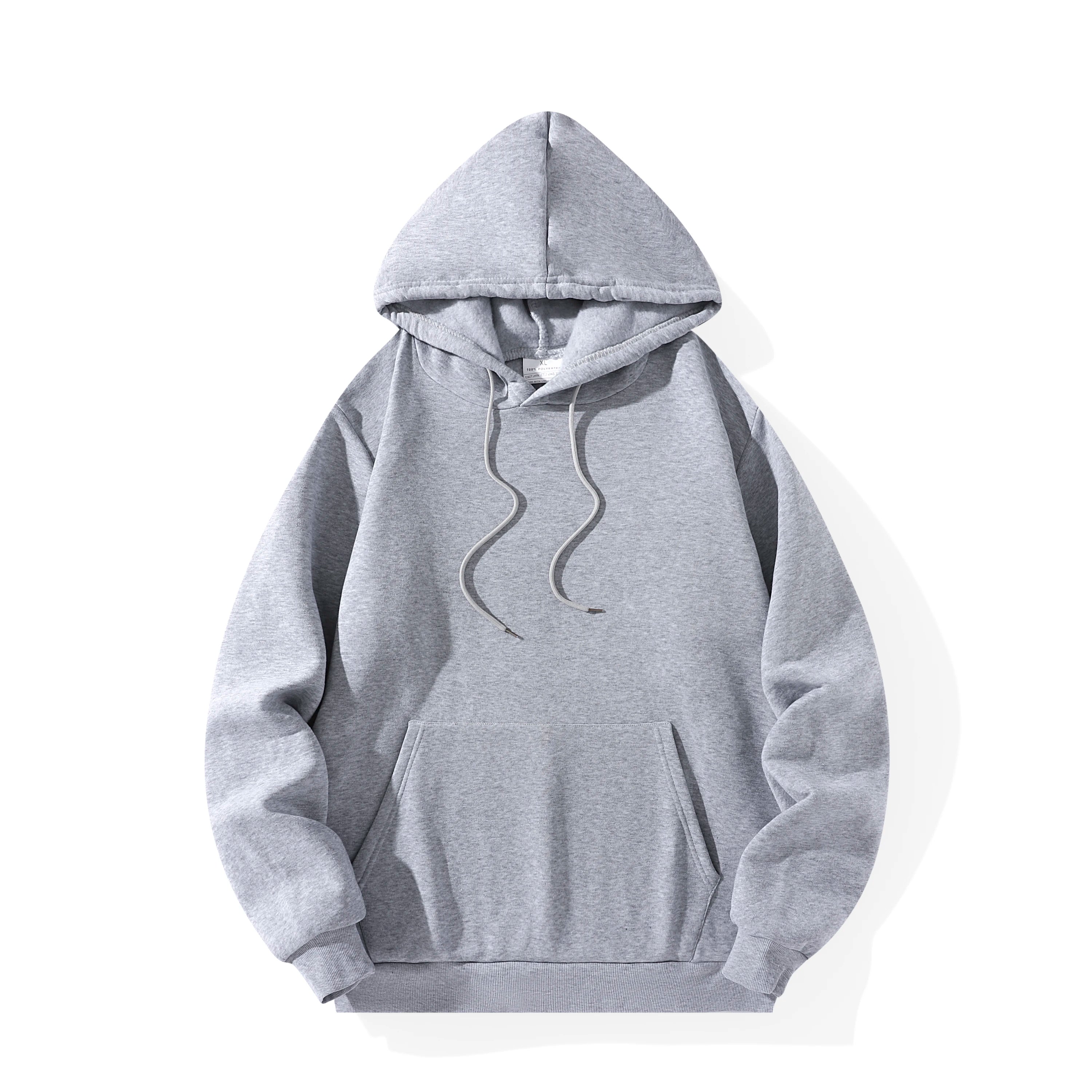 Men's Hoodies Women Pullover Spring Autumn Warm Casual Hoodie Sweatshirts Solid Color Hoodies Sweatshirt For Male