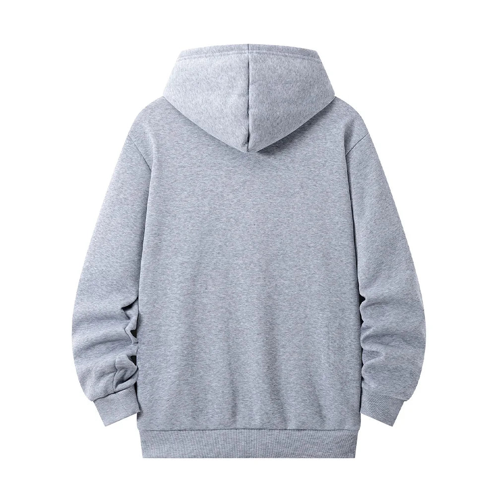 Men's Women's Hoodies Casual Hoodies Sweatshirts Spring Autumn Thick Long Sleeve Tops Men Solid Color Hoodie Sweatshirt Male